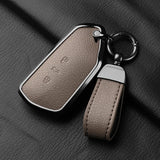 Leather Car Key Case Cover For Volkswagen Golf 8 MK8 ID.3 ID.4 Cupra Skoda Octavia A8 SEAT Leon MK4 2020 2021 Formentor Tarraco