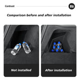 Trunk Organizer for Tesla New Model Y Juniper Launch Refresh 2025 Rear Trunk Storage Bins Side Box Organiser TPE Accessories