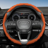 Wave-Shaped Breathable Leather Cover for Audi A4