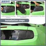 Tail Light Hoods Cover for Ford Mustang 1998-2014 Car Interior Accessory HEBE