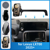 Integrated Wireless Charging Phone Mount for Lexus LX700 2025–2026 Car Phone Holder OEM