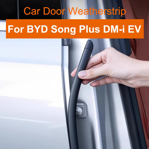 For BYD Song Plus DM-i EV Car Door B Pillar Weatherstrip Rubber Seal Strip Car Interior Accessory OEM
