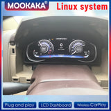 Digital LCD Dashboard Cluster for Dodge Ram 1500 2013–2018 Android Head Unit Aotsr