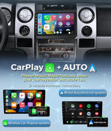 Android 15 2K QLED Head Unit for Ford F-150 Raptor 2008–2014 Android Head Unit RSNAVI