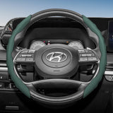 Steering Wheel Cover Wavy Sports Design for Hyundai I30
