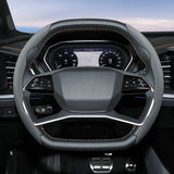Breathable Faux Leather Car Steering Wheel Cover Universal