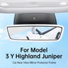 Tesla Model 3 Y Highland Juniper Rear View Mirror Protector