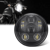 5.75 Inch LED Motorcycle Projector Headlight Led Hi/Lo Beam for Harley Sportster 1200 883 Touring Scrambler Headlamp Accessor
