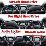Custom Leather Dashboard Cover for Hyundai Santa Fe 2013–2018 Dashboard Mat CATUSIKI