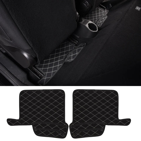 Anti-Slip Leather Floor Mats for Smart Fortwo 451 453 Car Interior Accessory GMUNI