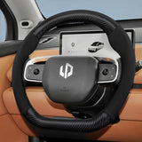 Suede Carbon Fiber Wheel Cover for Leapmotor Car Interior Accessory Hocasen
