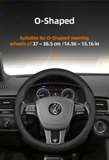 Faux Leather Wheel Cover for VW Golf Passat Jetta Car Interior Accessory Hocasen