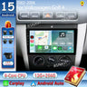 2K QLED Android Head Unit with Wireless CarPlay for VW Golf 4