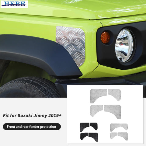 Aluminum Fender Cover for Suzuki Jimny 2019-2025 Car Interior Accessory HEBE