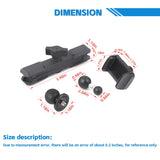 Aluminum Phone Holder Bracket for Ford Bronco 2021-2026 Car Interior Accessory HEBE