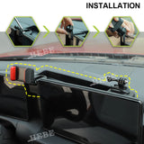 Console Phone Holder Storage Box For Ford Mustang 2024 Car Interior Accessory HEBE