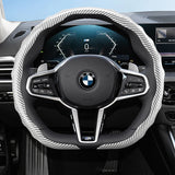 BMW Snap-On Carbon Fiber Sports Steering Wheel Cover
