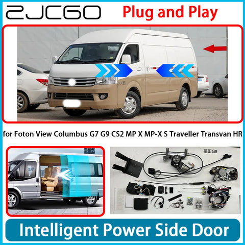 Electric Power Sliding Door Retrofit Kit for Foton View 2014-2024 Car Interior Accessory ZJCGO