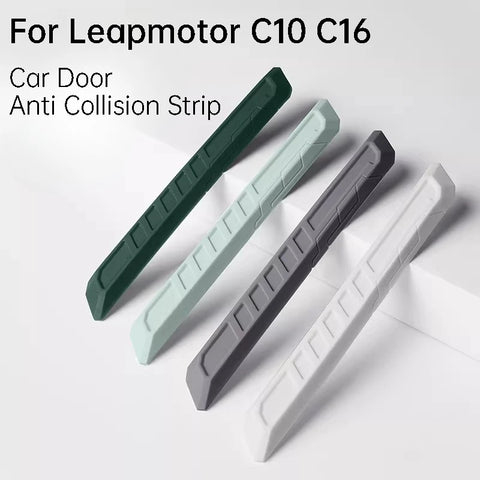 For Leapmotor C10 C16 Car Door Anti Collision Rubber Strip Anti Scratch Silicone Protective Sticker Exterior Accessories Car