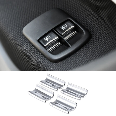Window Lifter Sequins Trim for Smart Fortwo 2015 Car Interior Accessory GMUNI