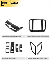 Rear Air Outlet Trim Stainless Steel for Volvo XC40 Car Interior Accessory LINGLUYANG