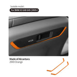 Front Seat Rear Panel Decoration Cover Trim Stickers for BMW X3 G485 G48