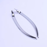 Chrome Rear Fog Lamp Trim for Volvo XC90 2015-2025 Car Interior Accessory LINGLUYANG