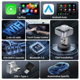 Wireless CarPlay Adapter for OEM Android Auto Cars