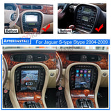 Android 13 Multimedia Navigation System for Jaguar S-Type 2004–2009 Android Head Unit Aotsr