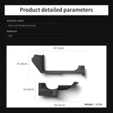Tesla Model Y Launch 2025 Juniper Central Control Side Anti-kick Pad TPE Door Sill Strip Guard Protection Cover Car Accessori