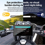 7in Motorcycle GPS Monitor Wireless CarPlay Universal Car Interior Accessory AKAMATE