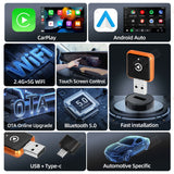 Wireless CarPlay Android Auto Adapter Dongle CarPlay Adapter AKAMATE