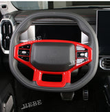 Red ABS Interior Cover Trim for Chery T2 Traveler 2023+