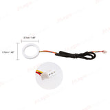 RGB Atmosphere Light Tweeter Speaker App Control Car Kit LED Ambient Light MAGIC COLORM 1x tweeter