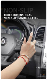 Carbon Fiber Wave Steering Cover for Renault Cars