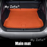 Car trunk mat For Xpeng G6 2024 2025 2026 Car Boot Mat Cargo Protection Leather Trunk Mat Interior Modification Accessories