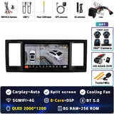 9-Inch QLED Android Head Unit for VW Caravelle 6 T6 2015–2020