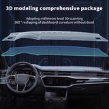 Custom Fit Dashboard Sunshade Mat for Holden Commodore ZB 2017 Dashboard Mat CATUSIKI