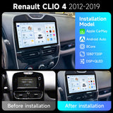 10-Inch Android 15 Head Unit for Renault Clio 4 and ZOE Android Head Unit JIUYIN