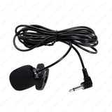 External Car Microphone 3.5mm for Universal Radios Car Interior Accessory AKAMATE