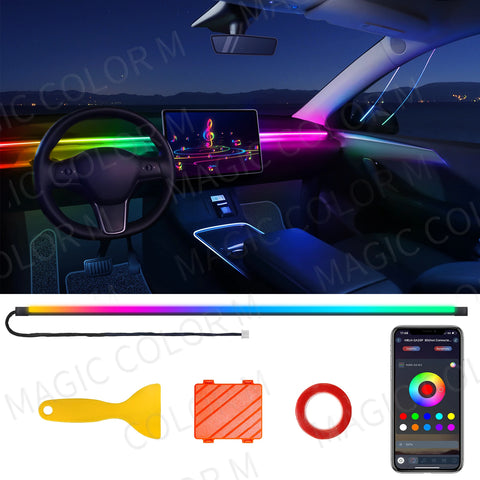 64 Color RGB Ambient Light App Control Universal Fit LED Ambient Light MAGIC COLORM