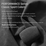 For KIA KX5 Car Gear Shift Lever Boot Cover Protection Decorative Trim Sticker Interior Tuning Accessories Made of Alcantara