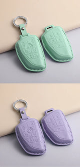 Buick Envision, Gl8, Lu Zun, Avenir, Phev, Century Leather Car Remote Key Case Cover