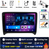 Android 15 GPS Multimedia Stereo for Audi TT MK2 2006-2012
