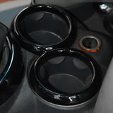 Cup Holder Decor Ring Trim for Mini Cooper R50 Car Interior Accessory OEM