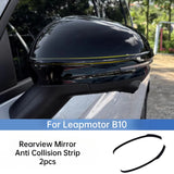 For Leapmotor C10 C16 B10 Car Rearview Mirror Anti Collision Strip Anti Scratch Protector Exterior Modification Accessories