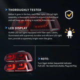 Vland LED Tail Lights Sequential Signal Golf 08-14