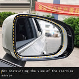 Rainbow Electroplated Mirror Trim for Volvo XC60 V90 Car Interior Accessory LINGLUYANG