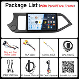 Android 14 Multimedia Navigation System for Kia Picanto 2011–2016 Android Head Unit JIUYIN