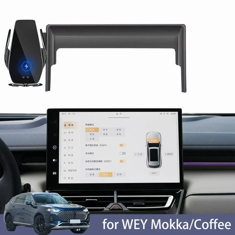 Magnetic Wireless Charging Phone Holder for WEY Coffee 01 02 Car Phone Holder OEM